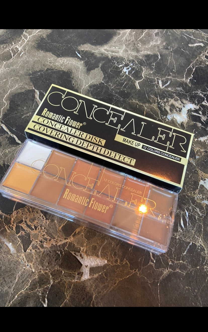 Preorder Concealer Pallet - 12 Shades