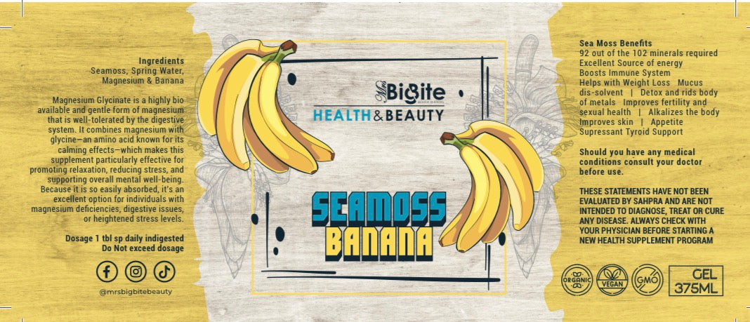 Banana Seamoss